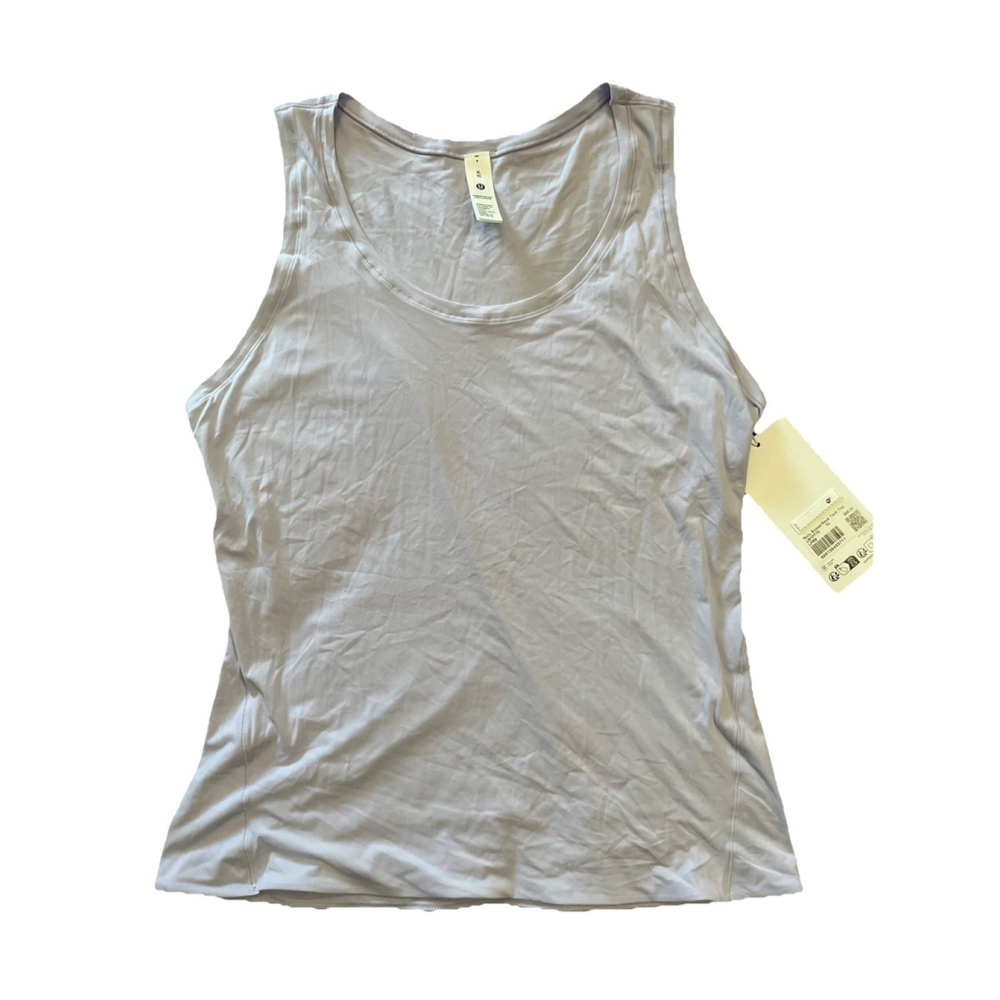 NWT SALE Lululemon Wundermost Nulu Scoop-Neck Tank Top Lavender Frost Ultra Soft - Picture 8 of 10
